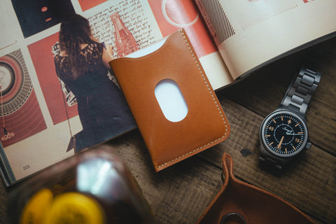 7 COLORS - Shell Cordovan Minimalist Card Wallet