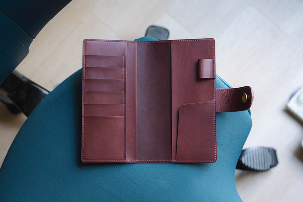 13 COLORS - The Weeks Wallet in Buttero Leather