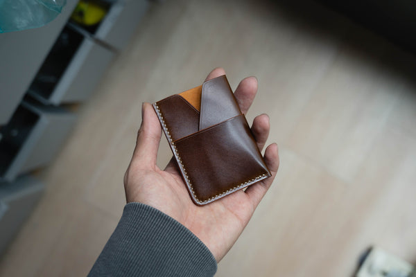 7 COLORS - Shell Cordovan Kimono Card Wallet