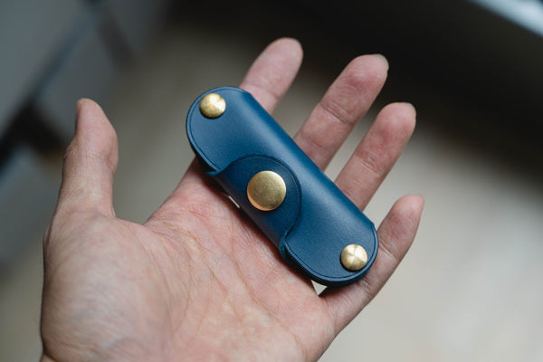 13 COLORS - Buttero Leather "Swiss Knife" Key Holder