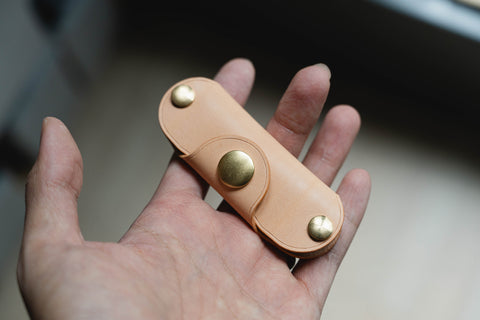 13 COLORS - Buttero Leather "Swiss Knife" Key Holder