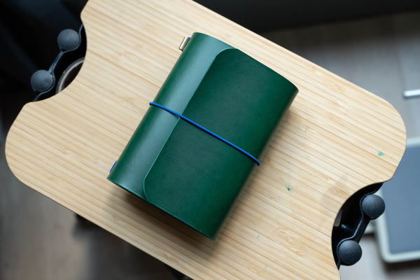 Buttero Leather Trifold Traveler's Notebook Cover (No inserts included)