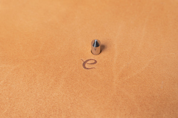 Waxed Flesh Undyed Leather Turntable Mat