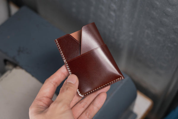 7 COLORS - Shell Cordovan Kimono Card Wallet