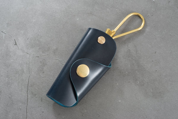 7 COLORS - Shell Cordovan Leather Key Case