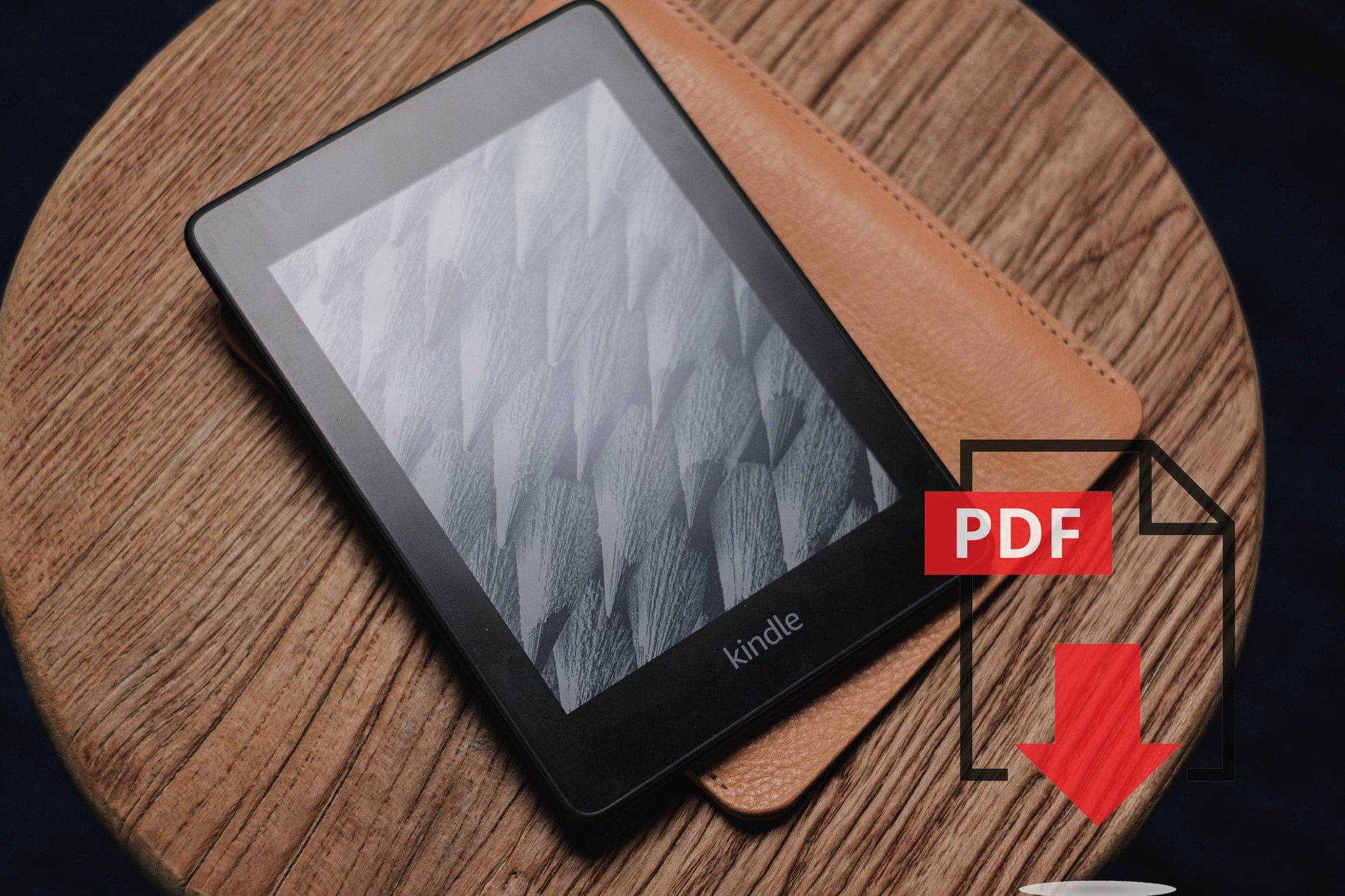 Leather Kindle Paperwhite 2021 and 2019 PDF Template Set No.11 - Digital Leatherworking Pattern - A4 & Letter Sized Printout