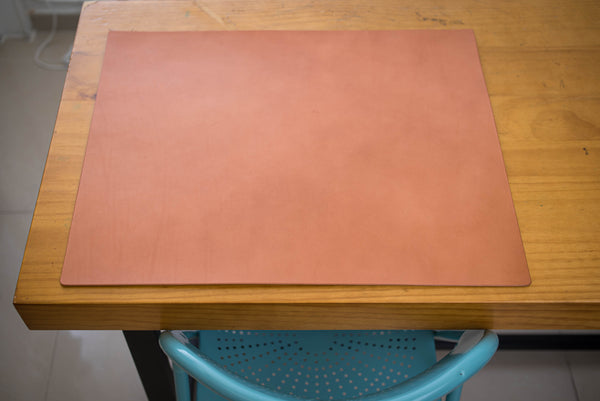 13 COLORS - Buttero Leather Desk / Keyboard & Mouse Pad