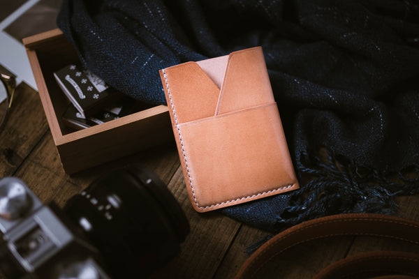 7 COLORS - Shell Cordovan Kimono Card Wallet