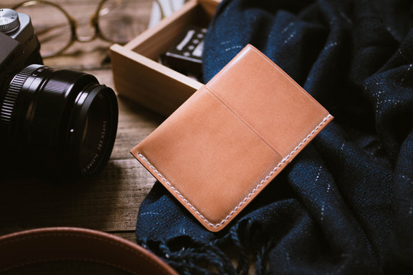 7 COLORS - Shell Cordovan Kimono Card Wallet