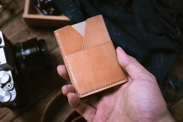 7 COLORS - Shell Cordovan Kimono Card Wallet