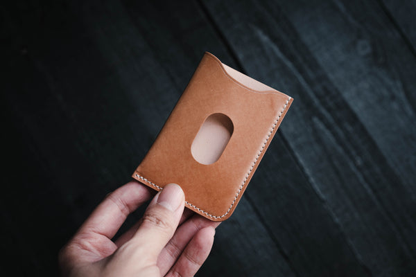 7 COLORS - Shell Cordovan Minimalist Card Wallet