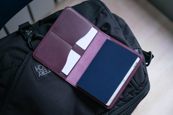 13 COLORS - Buttero Leather Passport Holder