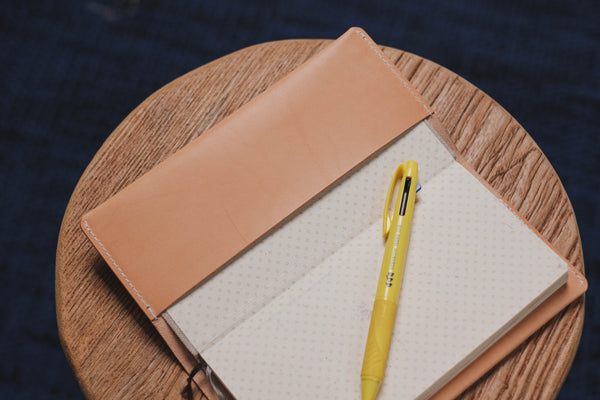 Natural Minimalist Hobonichi Weeks (MEGA) Leather Cover