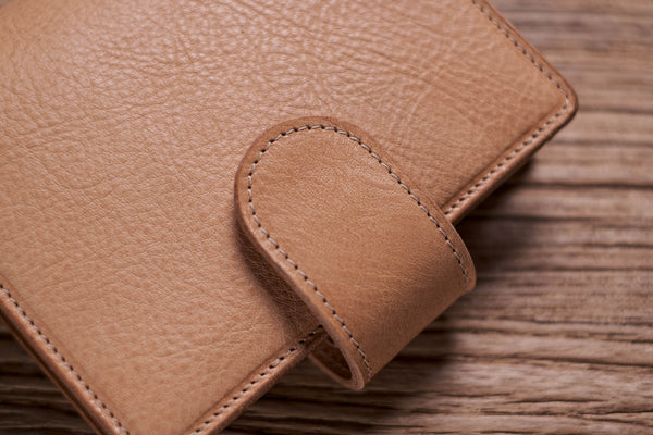 Pocket Pebbled Leather Ring Organizer