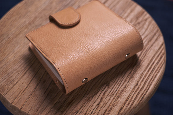 Pocket Pebbled Leather Ring Organizer