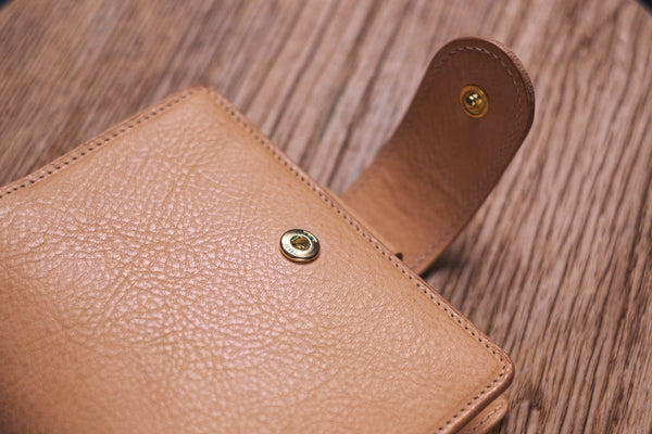 Pocket Pebbled Leather Ring Organizer