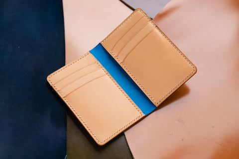 shell cordovan wallet