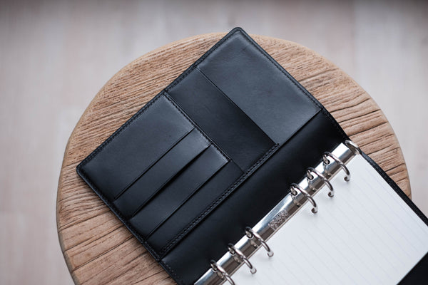 Personal Leather Ring Organizer with Krause rings (New Layout)