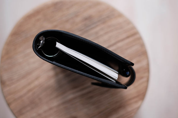 Personal Leather Ring Organizer with Krause rings (New Layout)