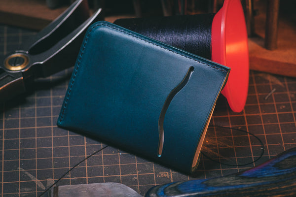 13 COLORS - Buttero Leather Minimalist Card Wallet