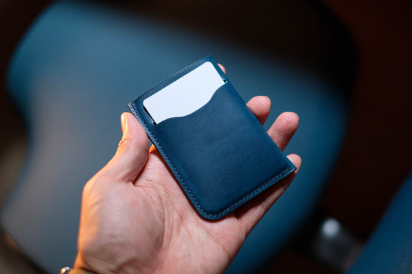 Ready to ship - Buttero Leather Minimalist Card Wallet