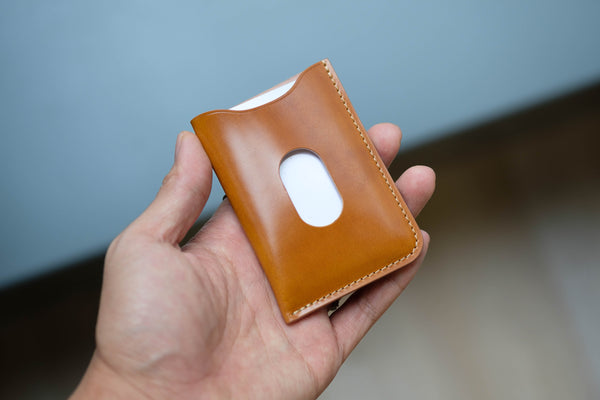 7 COLORS - Shell Cordovan Minimalist Card Wallet