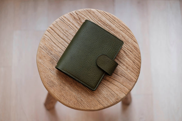 6 COLORS - Lined Traveler's Notebook w/ Card Slots (No inserts included)