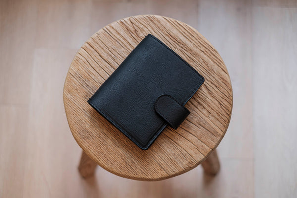 6 COLORS - Lined Traveler's Notebook w/ Card Slots (No inserts included)