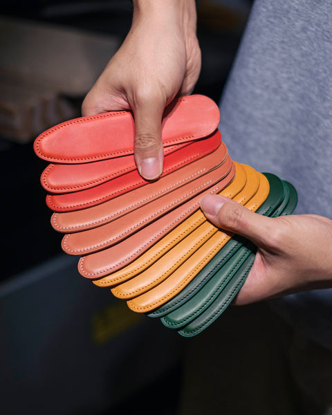 13 COLORS - Buttero Leather Single Pen Sleeve