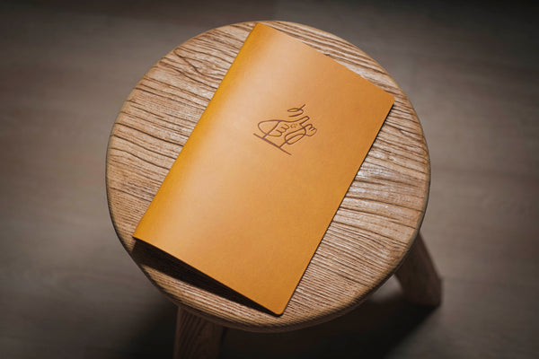 12 Colors - Menu Covers, Buttero Italian Vegetable Tanned Leather