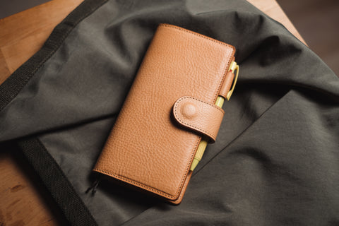 6 COLORS - The Weeks Wallet in Pebbled Leather