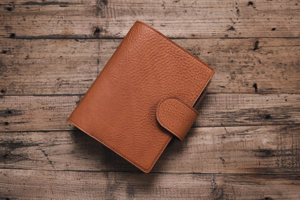 Personal Leather Ring Organizer with Krause rings (New Layout)