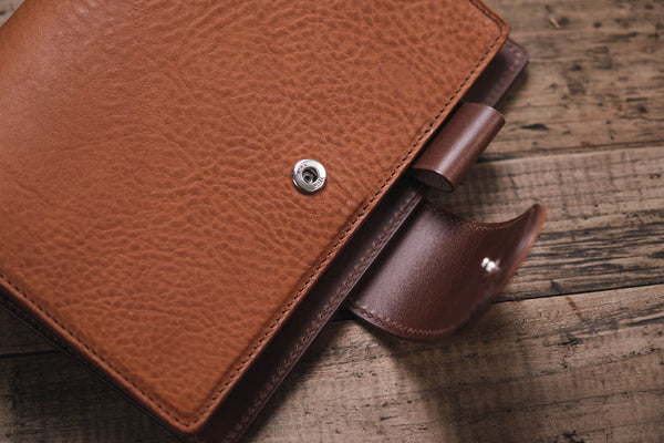 Personal Leather Ring Organizer with Krause rings (New Layout)