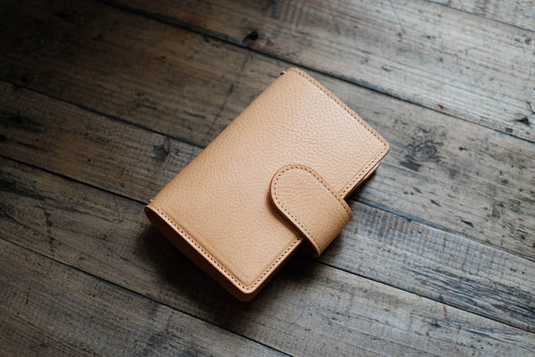 6 COLORS - Lined Traveler's Notebook w/ Card Slots (No inserts included)