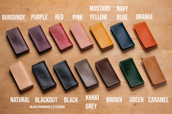 14 COLORS - Leather SD Card, Switch Game Card Holder - Malloria