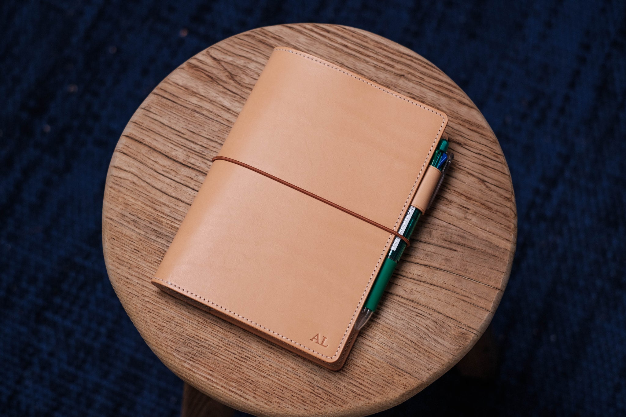 B6/Stalogy Natural Elastic Closure Notebook Cover