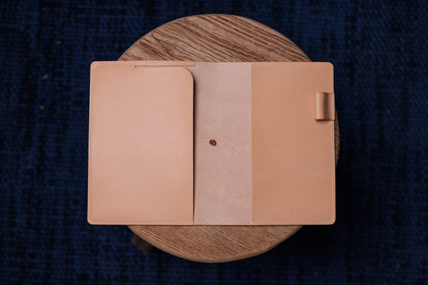 B6/Stalogy Natural Elastic Closure Notebook Cover