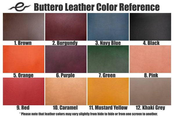 13 COLORS - The Weeks Wallet in Buttero Leather