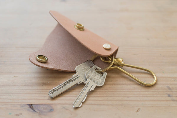 Natural Leather Key Case