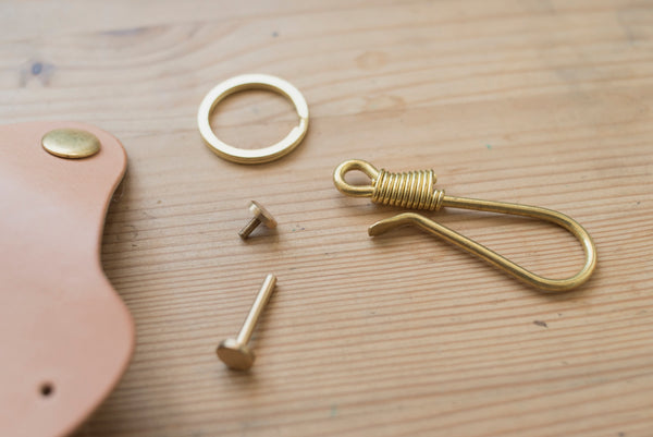 Natural Leather Key Case