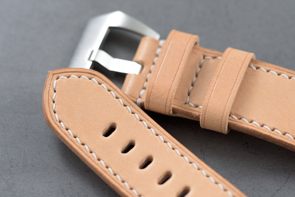 Natural Leather Tapered "Heritage" Watch Strap for Panerai Watches