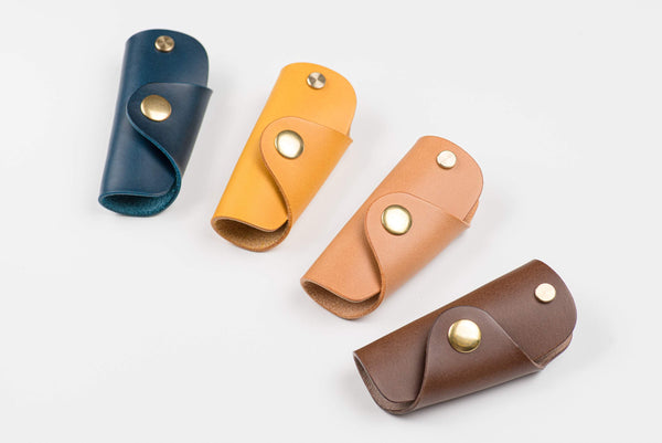 12 COLORS - Buttero Leather Key Case - Malloria
