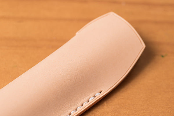Natural Leather Full-sized Pen Sleeve